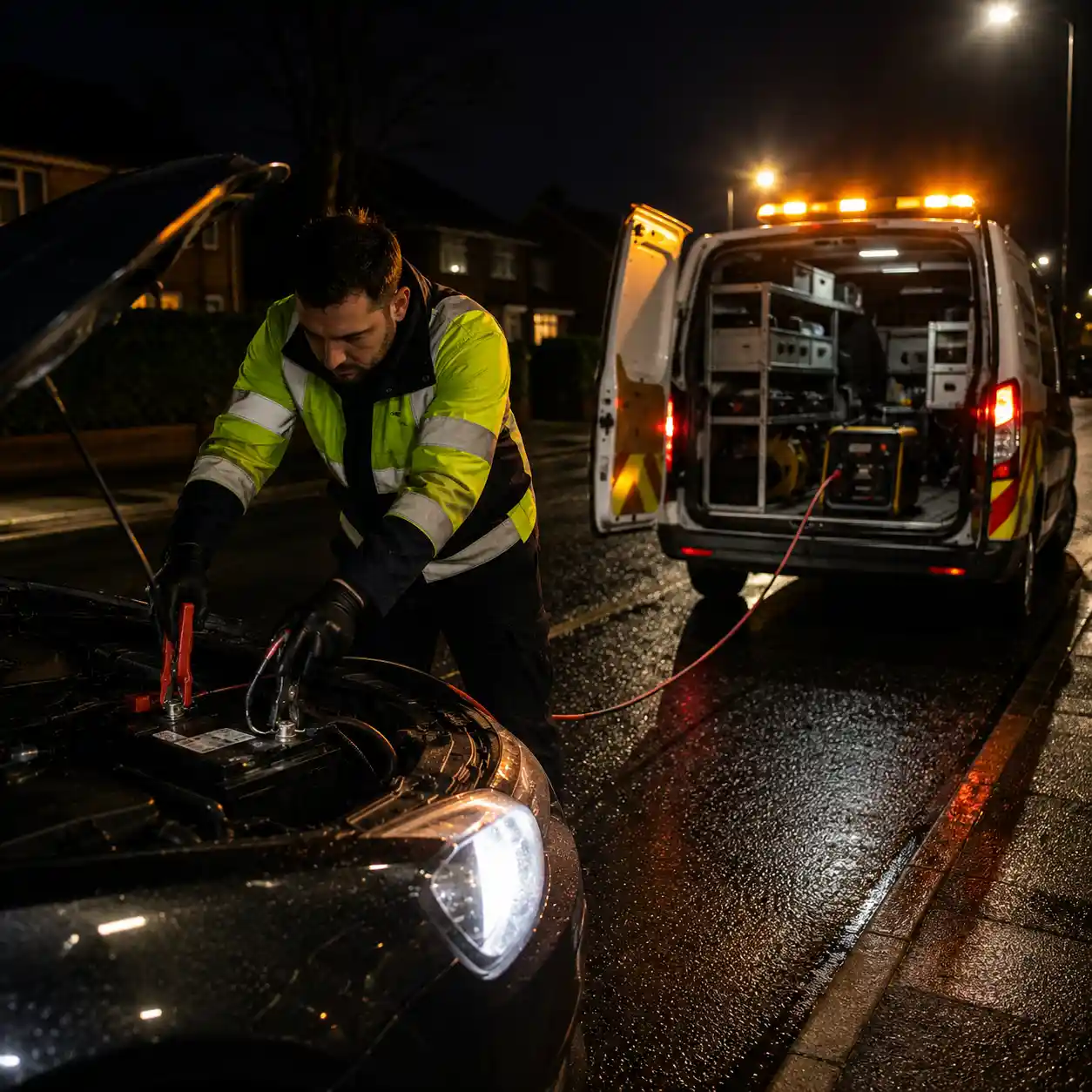 The Most Reliable Car Jump Start Service UK